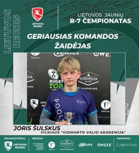 Geriausiu komandos žaidėju II ture pripažintas Joris Šulskus
